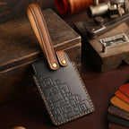 Carsine Buick Card Leather Car Key Cover Black