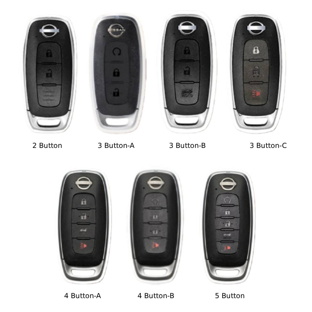 Nissan Teana Rogue Leather Car Key Cover 2,3,4,5 Button