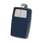 Carsine Universal Garage Remotes for LiftMaster, Chamberlain, Genie, Linear | Replaces Clicker KLIK1U, 375UT, 375LM | Operates 2 Doors or Gates, Dip Switch & Learn Button Ready Blue / 1 PCS