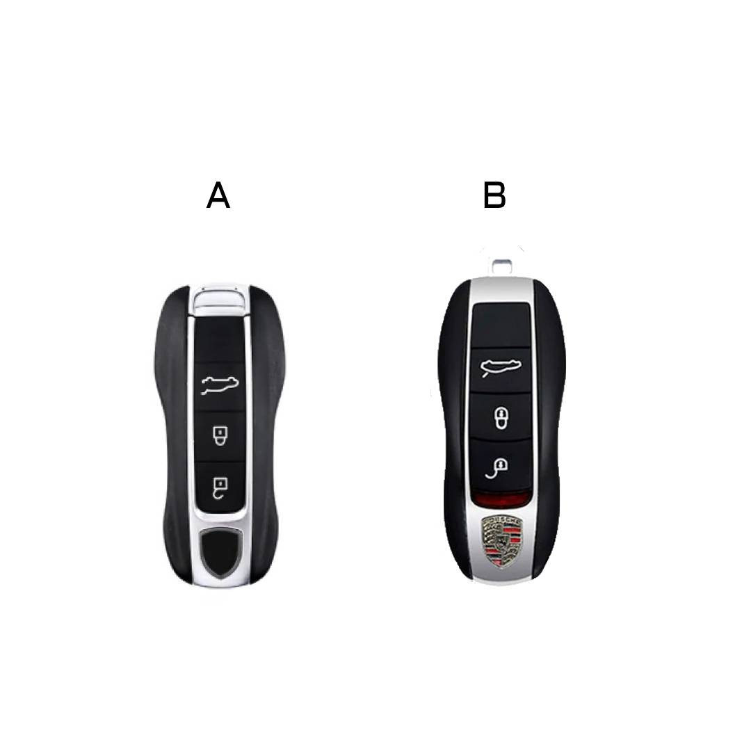 Porsche Key Fob Cover | Genuine Leather, Waterproof Design | Fits All Models