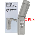 Universelle Garagentoröffner-Fernbedienung, kompatibel mit LiftMaster, Chamberlain, Genie, Craftsman, Linear und Wayne Dalton. Alle Modelle verfügen über eine Lerntaste oder einen DIP-Schalter. 