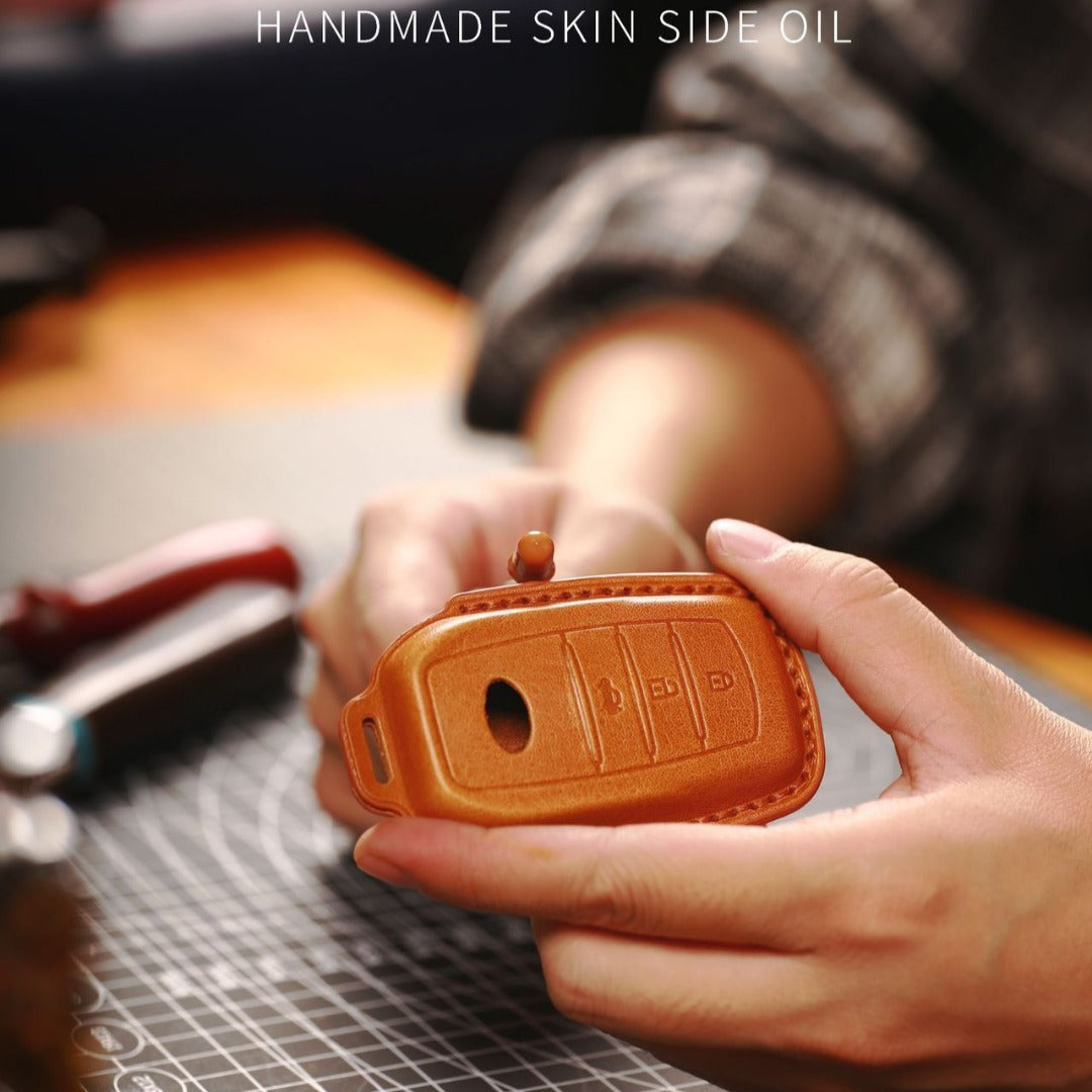 Luxuriöse Mercedes-Benz/Maybach Leder-Schlüsselhülle | Premium-Schutz für alle Modelle