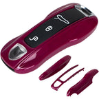 Coque de remplacement pour clé Porsche, 3 pièces, peinte 