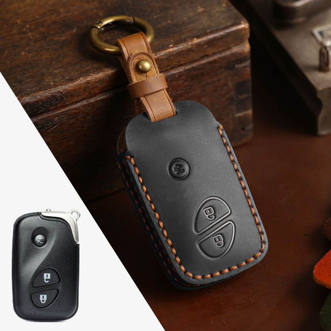 Luxury Lexus Key Fob Case - Handmade Genuine Leather Protector Cover |Fits All Models