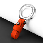 Schlüsselanhänger aus Rindsleder (Oberseite)