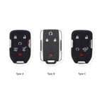 GMC Yukon Car Key Case Golden Edge