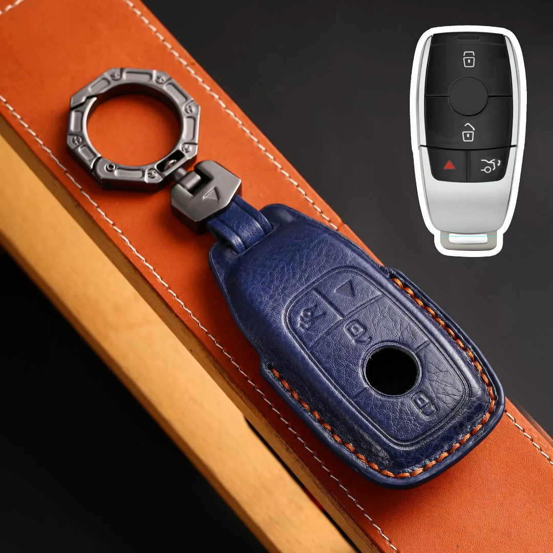 Luxury Mercedes-Benz/Maybach Leather Key Cover | Premium Protection for All Models