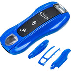 Coque de remplacement pour clé Porsche, 3 pièces, peinte 