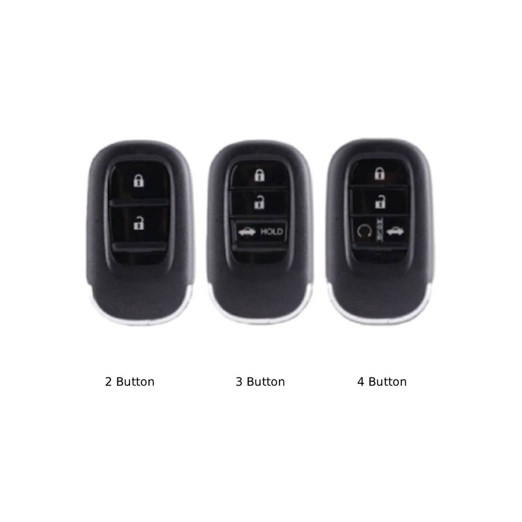Honda Acura Car Key Case Golden Edge 2,3,4 Button