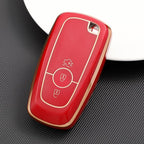 Carsine Ford Car Key Case Golden Edge Red / Key case