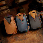 Étui de clé de voiture en cuir Buick Chevrolet 2, 3, 4, 5 boutons