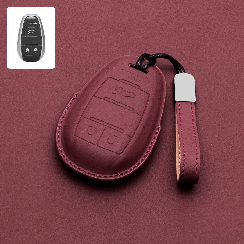 Alfa Romeo Leather Car Key Cover