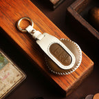 Carsine BMW Mini Cooper Countryman Leather Car Key Cover Black