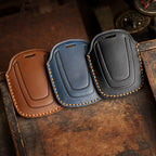 Carsine BMW I3 I8 Leather Car Key Cover Black