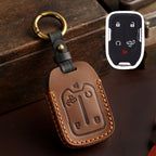 GMC Chevrolet Leather Car Key Cover 4,5,6 Button