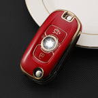 Carsine Buick Car Key Case Golden Edge Red / Key case