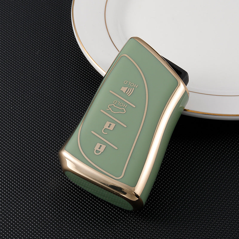 Carsine Lexus Car Key Case Golden Edge Green / Key case
