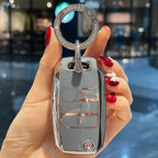 Carsine Kia Car Key Case Golden Edge